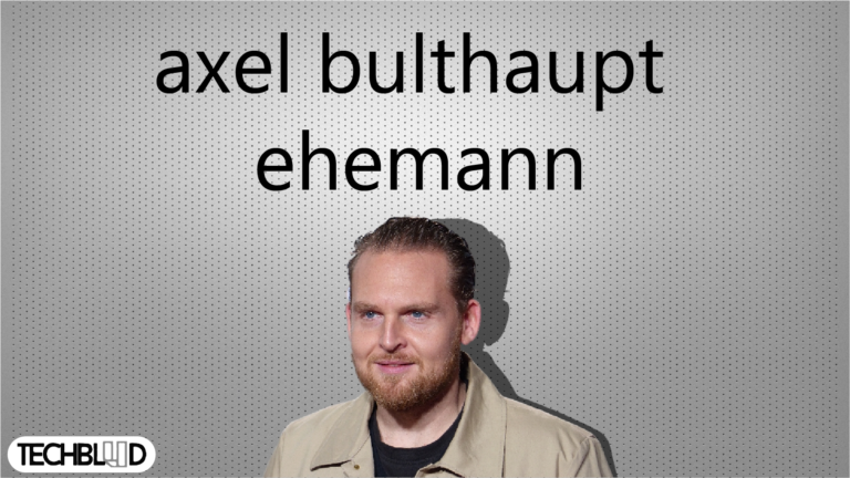 Axel Bulthaupt Ehemann