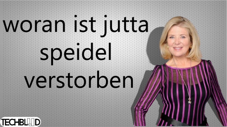 woran ist jutta speidel verstorben